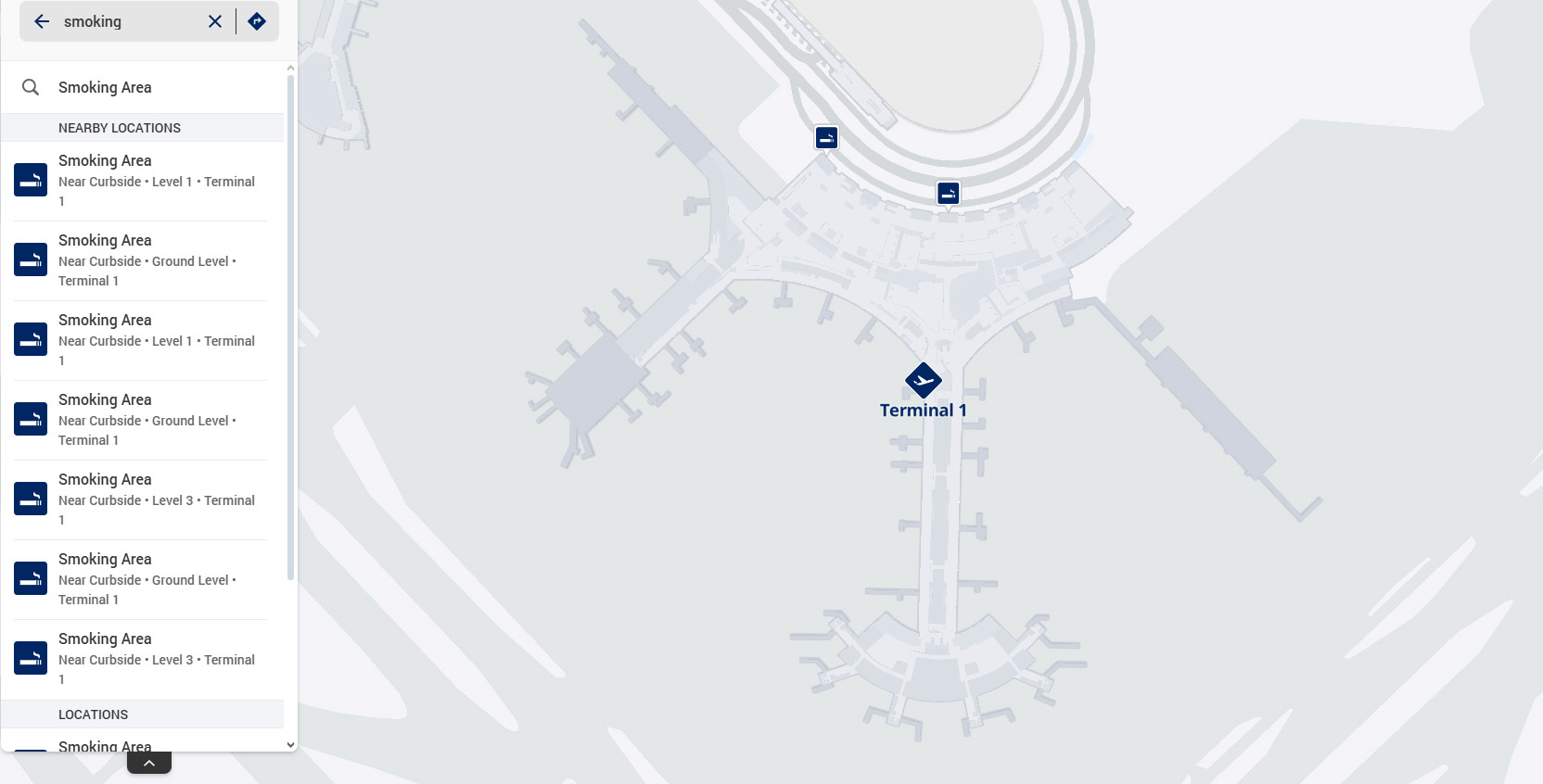 Smoking Area toronto airport